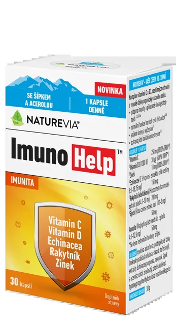 Swiss NatureVia ImunoHelp 30 kapslí
