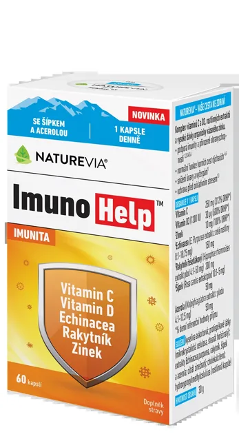 Swiss NatureVia ImunoHelp 60 kapslí