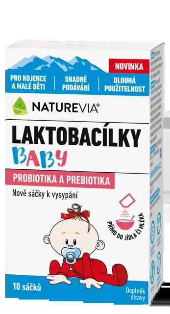 Swiss NatureVia Laktobacílky baby 10 sáčků
