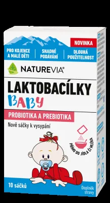 Swiss NatureVia Laktobacílky baby 10 sáčků