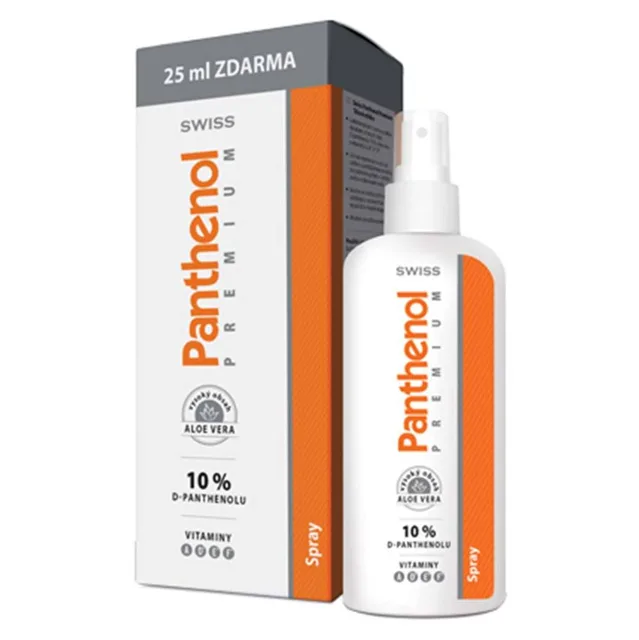 SWISS Panthenol Premium 10% Sprej 150 ml + 25 ml ZDARMA