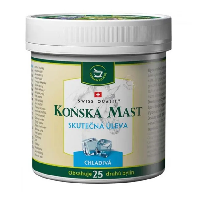 SWISSMEDICUS Koňská mast chladivá 500 ml