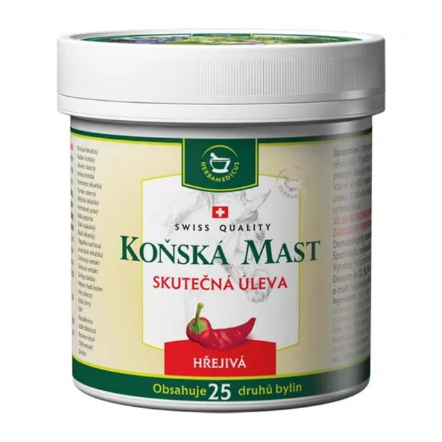 SWISSMEDICUS Koňská mast hřejivá 500 ml