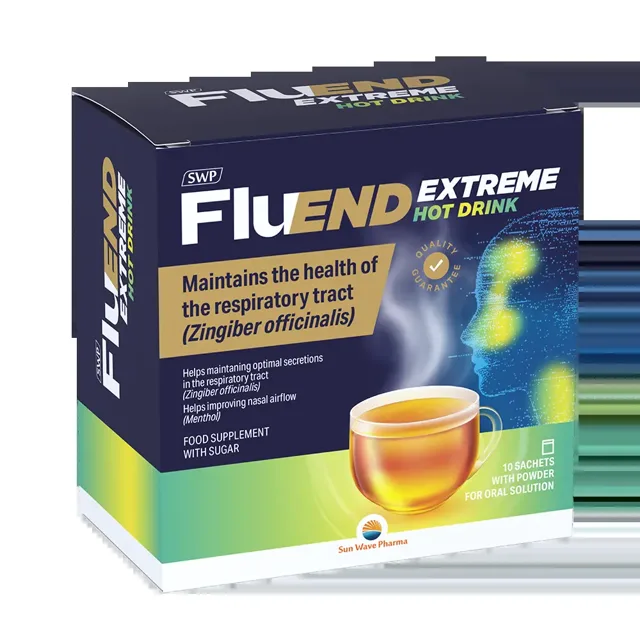 SWP Fluend Extreme hot drink 10x4.5g
