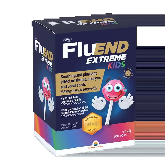 SWP Fluend Extreme kids lízátka Honey 10 ks