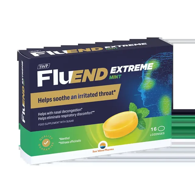 SWP Fluend Extreme mint pastilky 16 ks