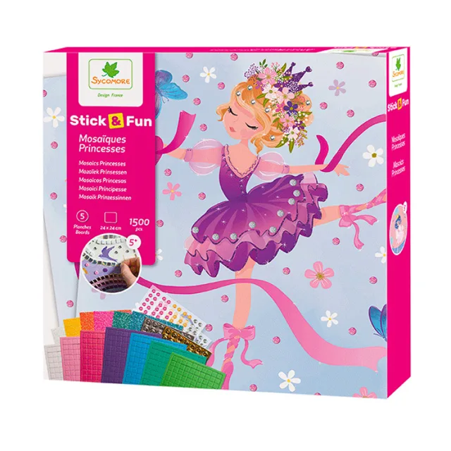 Sycomore Stick & Fun - mozaika - princezny baletky