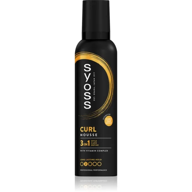 Syoss Curl Mousse pěnové tužidlo pro přirozenou fixaci 250 ml