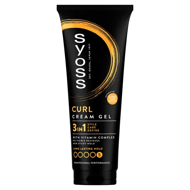 Syoss Gel pro kudrnaté a vlnité vlasy Curl Cream Gel 250 ml
