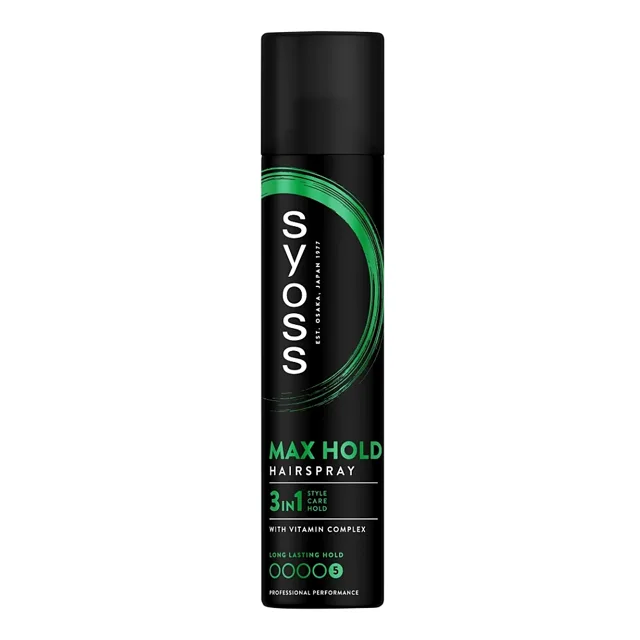SYOSS Lak na vlasy max hold 300 ml