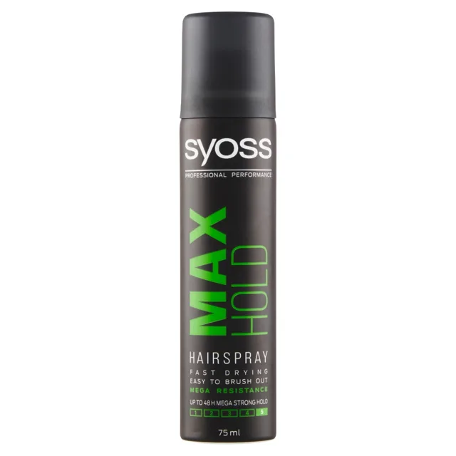 Syoss Lak na vlasy pro mega silnou fixaci Max Hold 5 Hairspray 75 ml