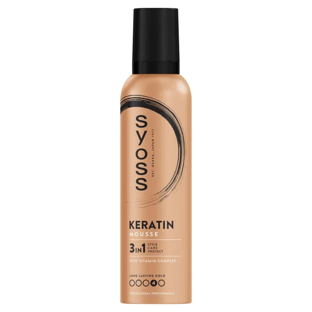 Syoss Pěnové tužidlo Keratin Mousse 250 ml