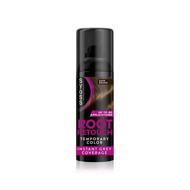 Syoss Root Retoucher Sprej na odrosty tmavě hnědý 120 ml
