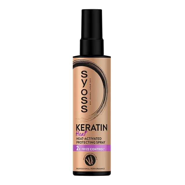 SYOSS Spray pro tepelnou ochranu vlasů Keratin Heat 200 ml