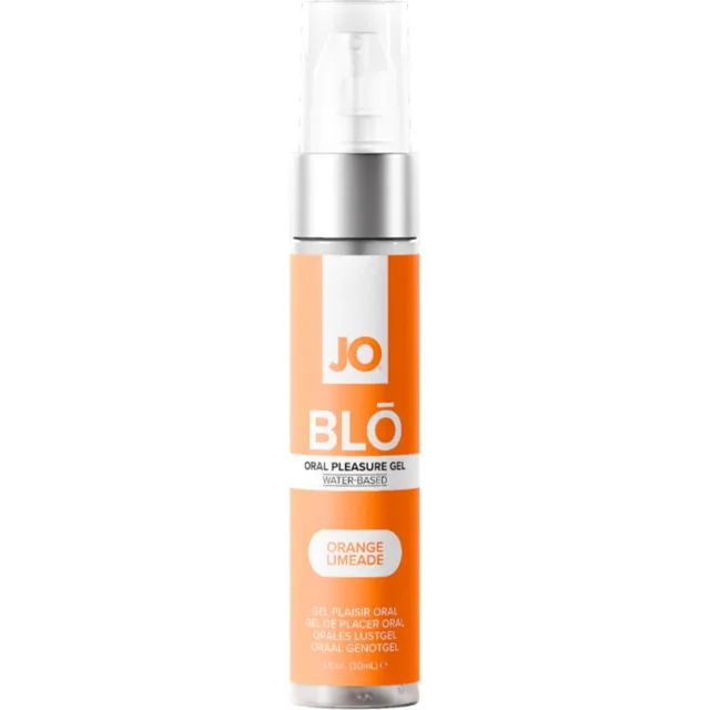 System JO BLŌ Oral Pleasure Gel chladivý gel na penis Orange Limeade 30 ml