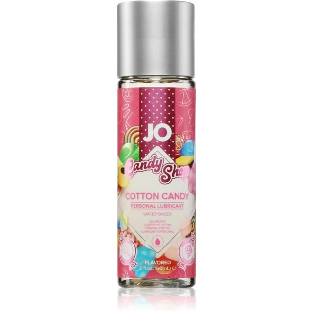 System JO Candy Shop H2O Cotton Candy lubrikační gel s příchutí 60 ml