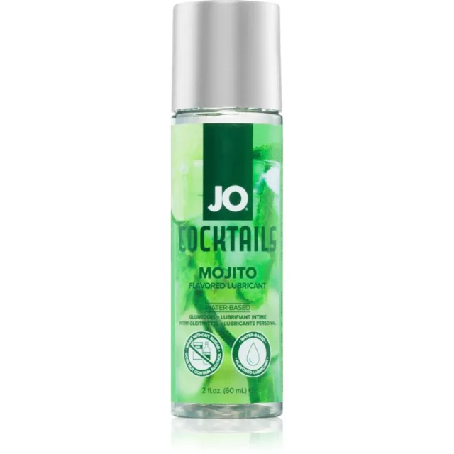 System JO H2O Cocktails Mojito lubrikační gel s příchutí 60 ml