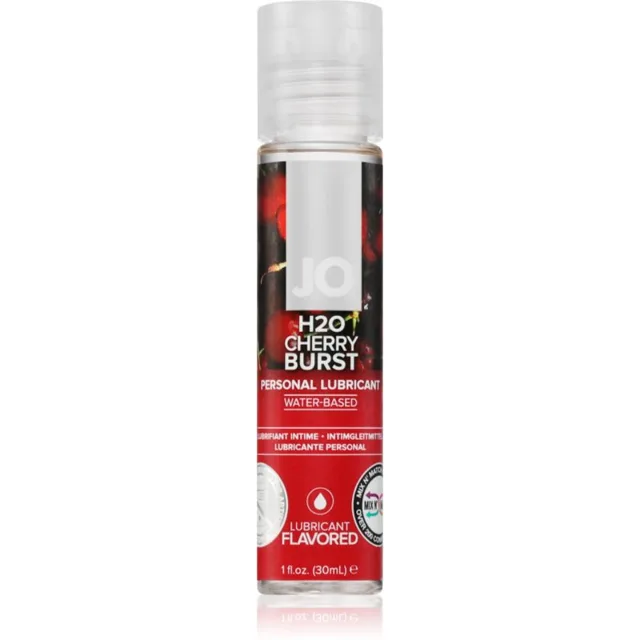 System JO H2O lubrikační gel s příchutí Cherry Burst 30 ml