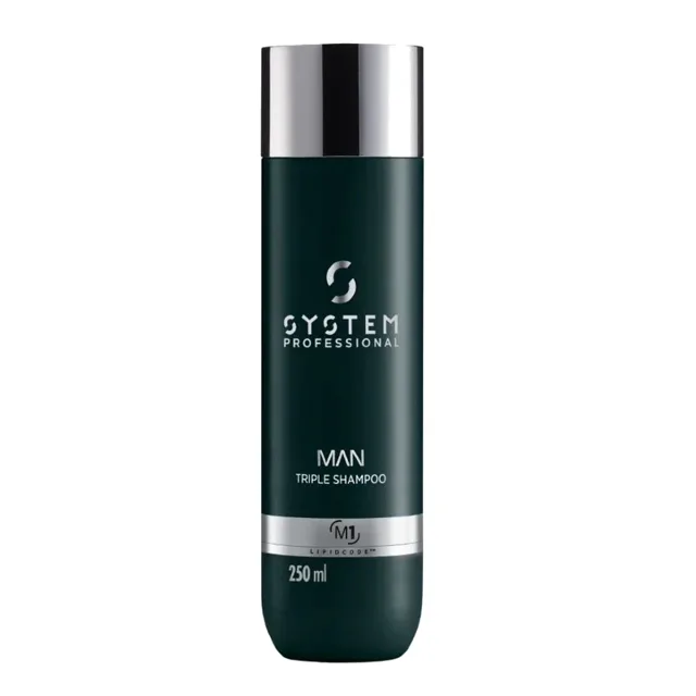 System Professional Šampon pro muže 3v1 Man Triple Shampoo 250 ml