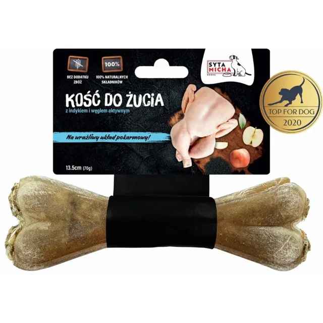 SYTA MICHA Kost pro žvýkání pro psa na citlivý trávicí systém 13,5 cm