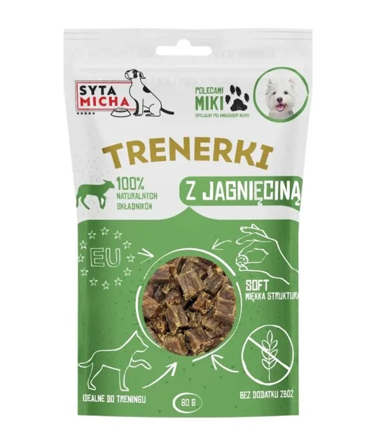 SYTA MICHA Tréninkové pamlsky s jehněčím 15 g