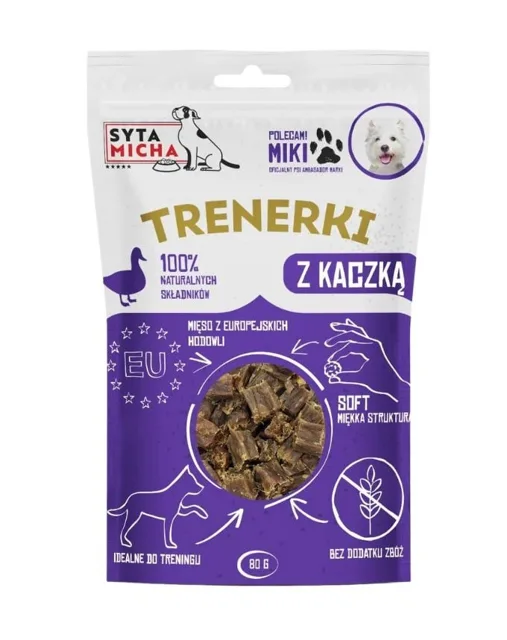SYTA MICHA Tréninkové pamlsky s kachnou 15 g