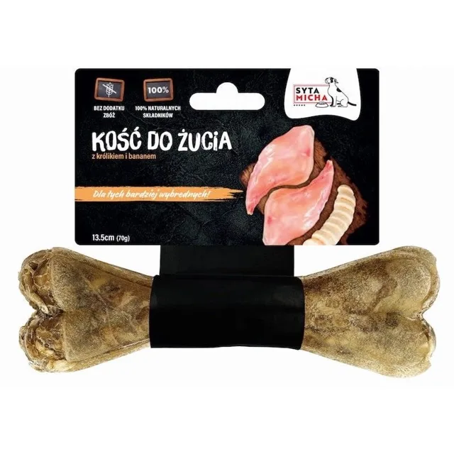 SYTA MICHA Žvýkací kost pro vybíravé psy 13,5 cm
