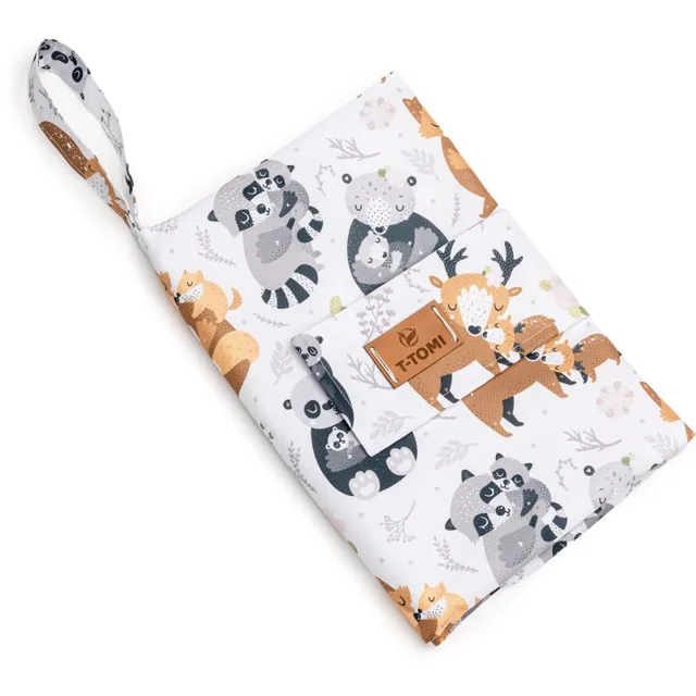 T-TOMI Diaper Bag plenkovník Animals 21x28 cm