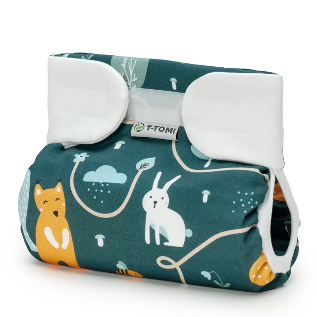 T-tomi Ortopedické abdukční kalhotky - suchý zip Animal friends (3-6kg)