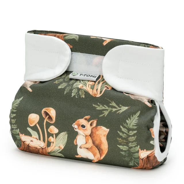 T-tomi Ortopedické abdukční kalhotky - suchý zip Forest kingdom (3-6kg)