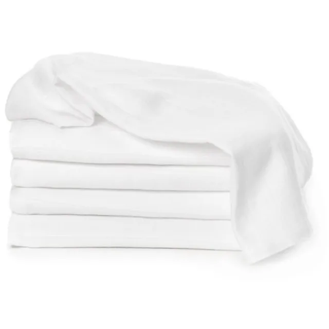 T-TOMI TETRA Cloth Diapers EXCLUSIVE COLLECTION White látkové pleny White 70x70 cm 5 ks