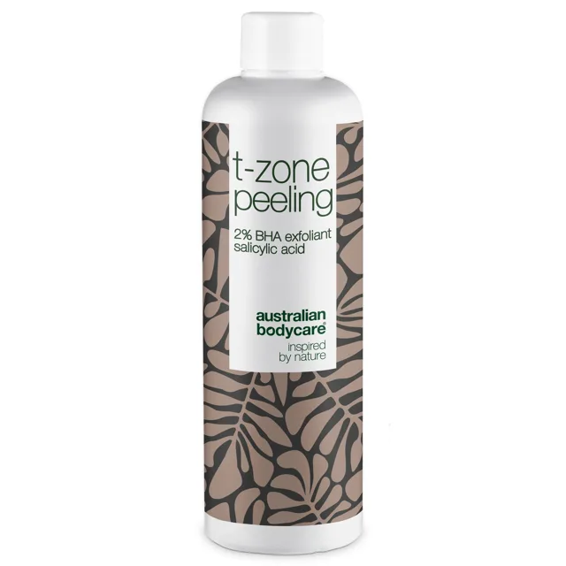 T-zone Peeling 2% BHA – T-zone Peeling 2% BHA odstraňuje odumřelé buňky, reguluje maz a bojuje proti pupínkům. Pro čistší a hladší pleť.