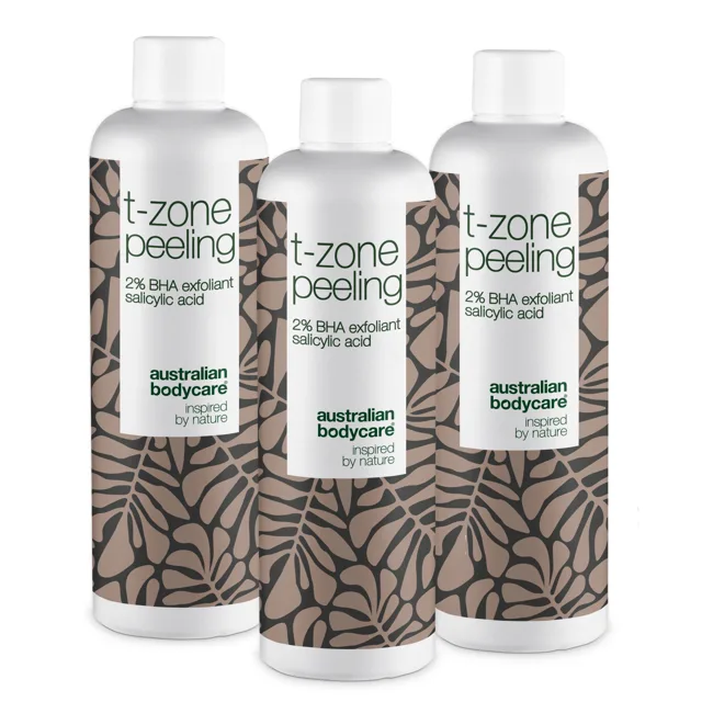 T-zone Peeling 2% BHA – T-zone Peeling 2% BHA odstraňuje odumřelé buňky, reguluje maz a bojuje proti pupínkům. Pro čistší a hladší pleť.