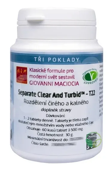 T22 - Rozdělení čirého a kalného 60 tablet