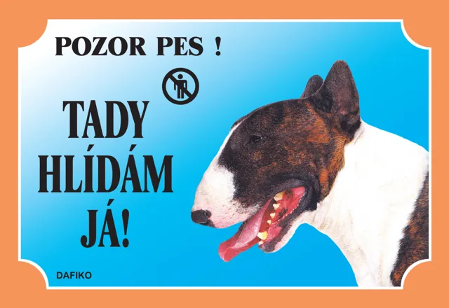 Tabulka Dafiko bulteriér
