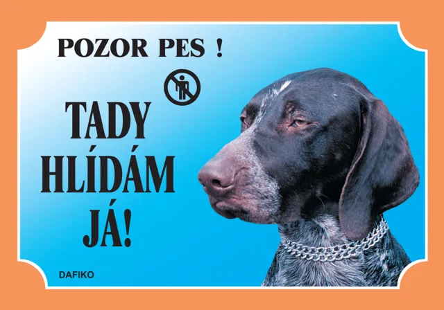 Tabulka Dafiko německý ohař krátkostrstý