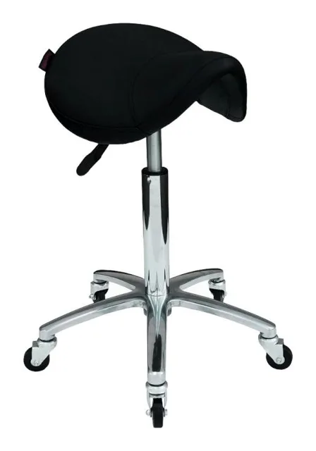 Taburet na kolečkách Hairway Profi - černý (51890-YD29) + dárek zdarma