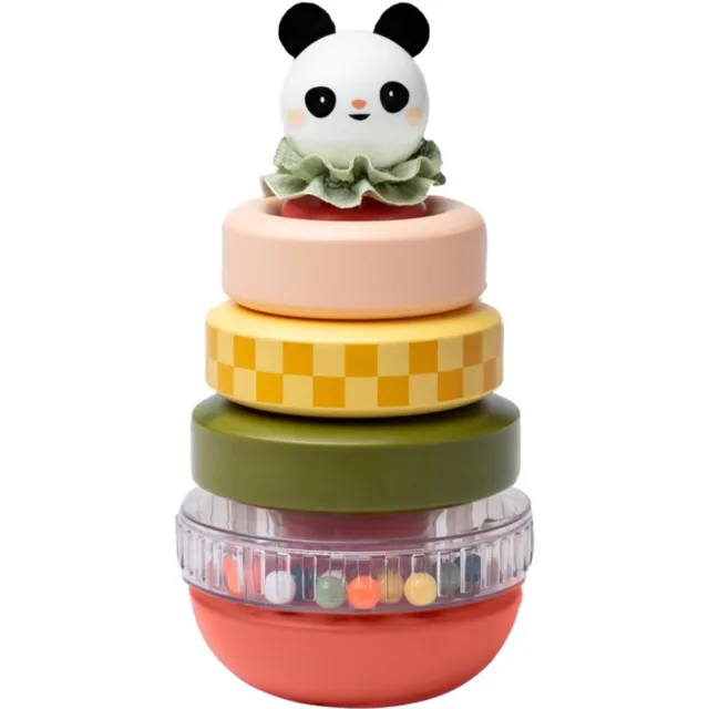 Taf Toys Pyramida Panda skládací věž 9m+ 1 ks