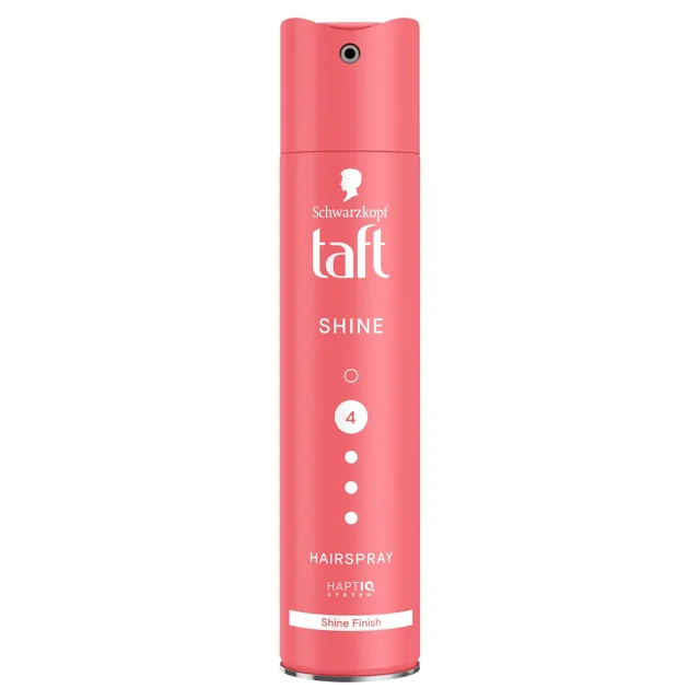 Taft Lak na vlasy Shine 4 Hairspray 250 ml
