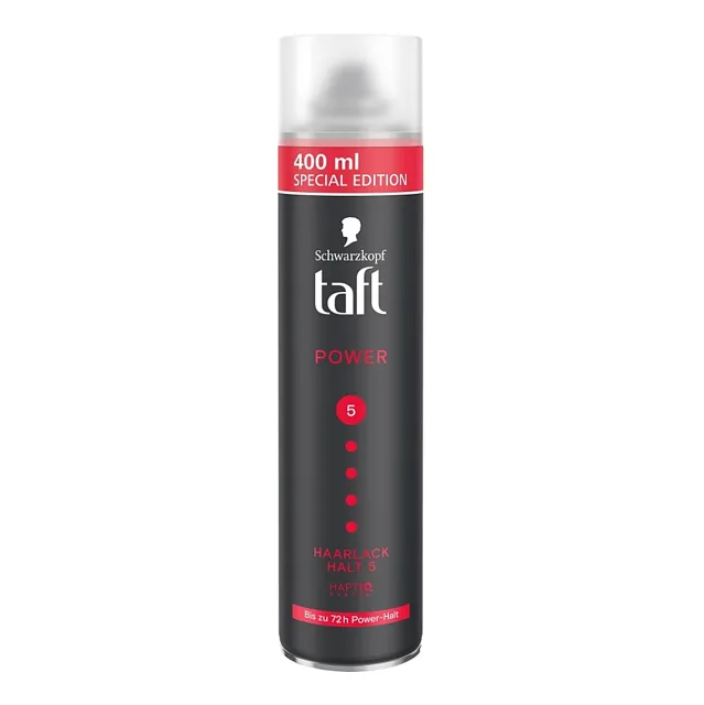 TAFT Power Caffeine Lak na vlasy 400 ml