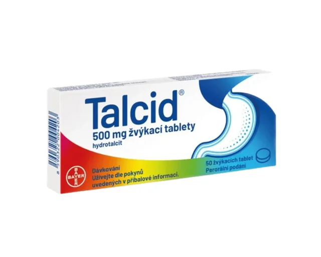 Talcid 500mg tbl.mnd.50 I