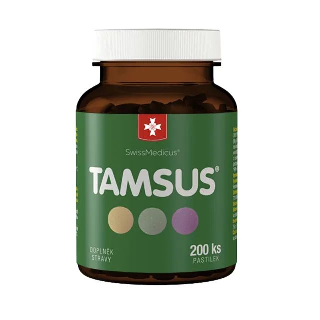 TAMSUS® pro dobré trávení - 200 pastilek - SwissMedicus