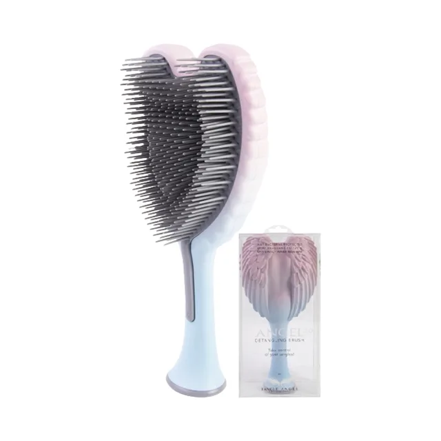 Tangle Angel kartáč na vlasy 2.0 Ombre Rose Pink Serenity Blue, 1 ks