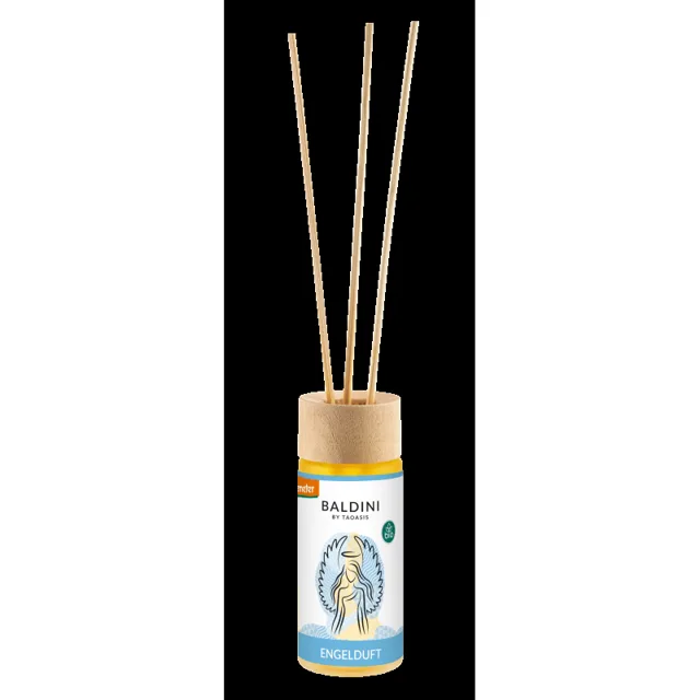 TAOASIS Baldini Aroma difuzér s tyčinkami Angel Scent BIO (50 ml) - euforické, harmonizační a aktivační