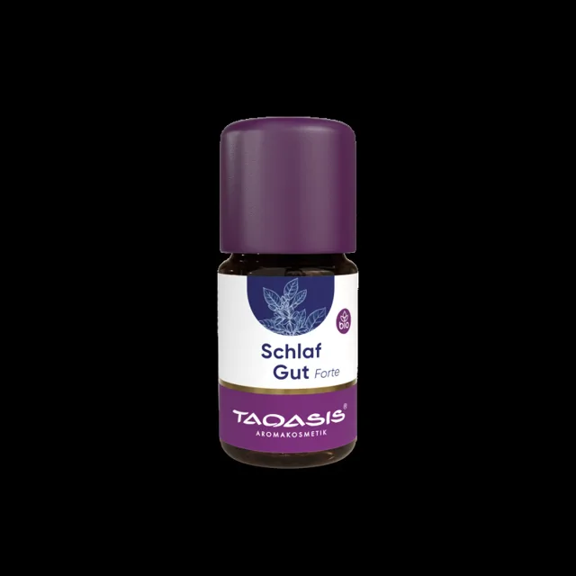 TAOASIS Směs éterických olejů Sleep Well Forte pro dospělé BIO (5 ml) - vyrovnávající, relaxační a stres-odbourávající