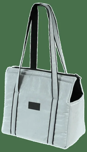 Taška Dog Fantasy Platinum světle stříbrná 30cm