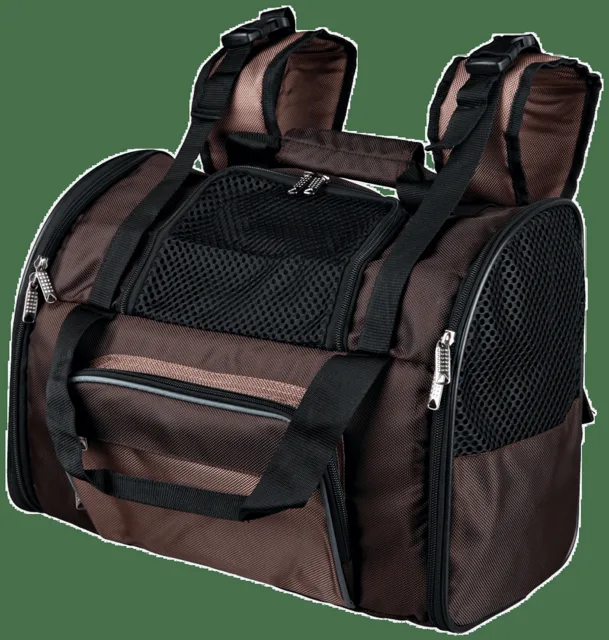 Taška pro psy Trixie Shiva 41*30*21cm hnědo-béžová