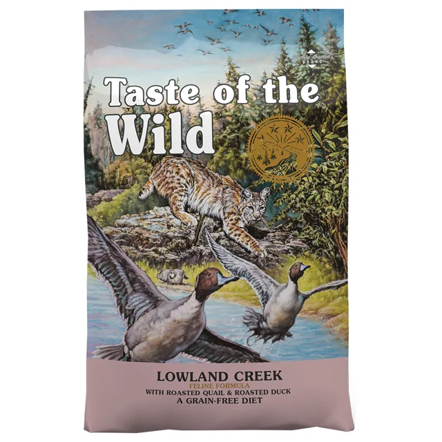 Taste of the Wild – Lowland Creek Feline - 2 x 2 kg