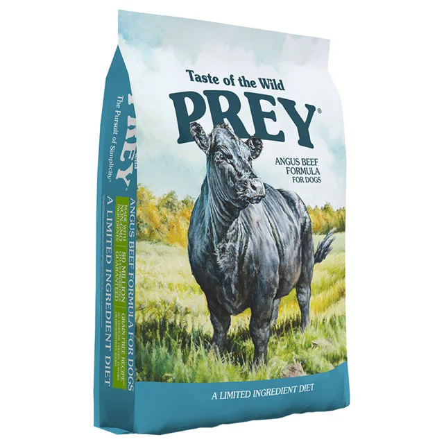 Taste of the Wild Prey s hovězím Angus - 11,4 kg