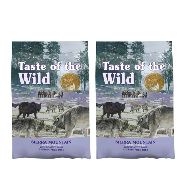 TASTE OF THE WILD Sierra Mountain 2 x 12,2 kg